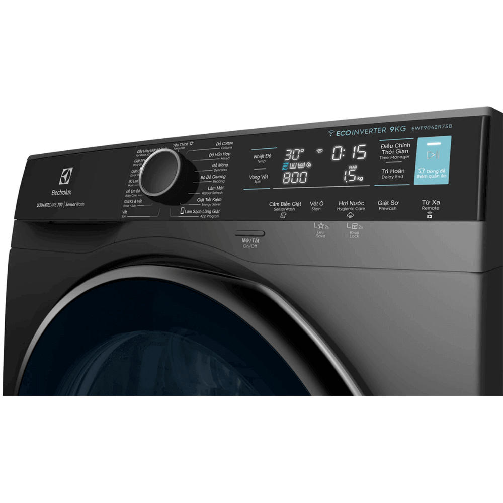 Máy giặt Electrolux cửa trước 8kg EWF8025EQWA | Giặt nước nóng