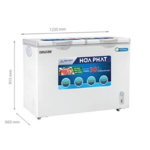 Tủ đông Hòa Phát 271 lít Inverter HCFI 656S2Đ2