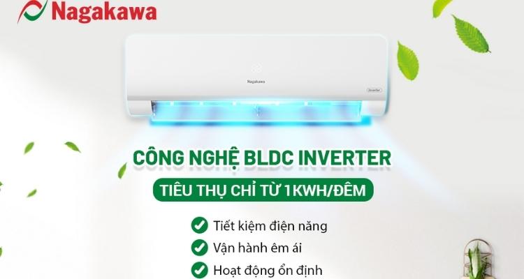 Động cơ BLDC Inverter mang đến khả năng vận hành mạnh mẽ, đồng thời giúp tiết kiệm đến 50% điện năng